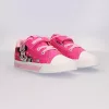 Minnie egér pink LED fényű kislány vászoncipő