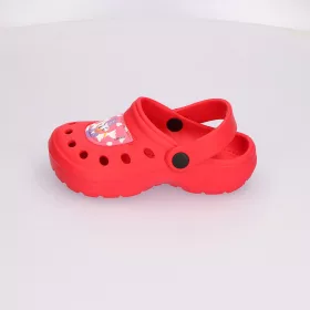 Minnie egér és Daisy korallpiros kislány papucs