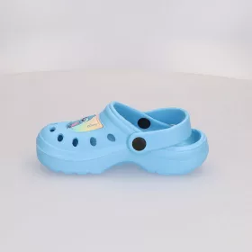 Stitch világoskék kislány papucs