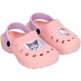Hello Kitty és Kuromi rózsaszín kislány papucs
