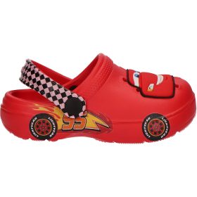 Verdák piros kisfiú papucs
