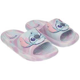 Stitch kék-lila kislány papucs