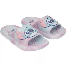 Stitch kék-lila kislány papucs