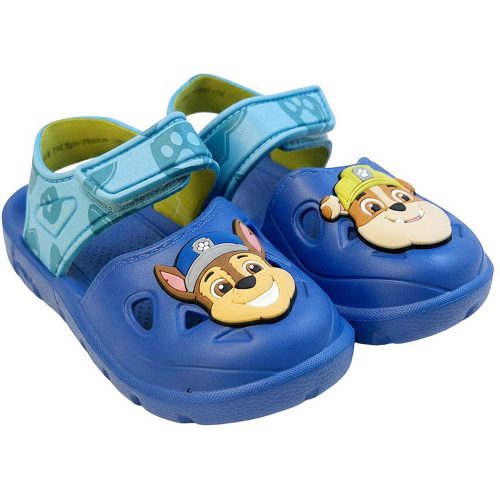 Mancs őrjárat kék-türkiz kisfiú szandál