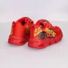 Verdák piros LED fényű kisfiú cipő