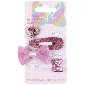 Minnie egér csillogó kislány hajcsat 4 db