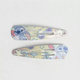 Stitch színes kislány hajcsat 6 db-os