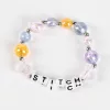 Stitch kislány rózsaszín 3 db-os karkötő szett