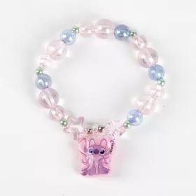 Stitch kislány rózsaszín 3 db-os karkötő szett