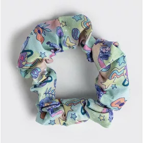 Stitch kislány kék-mintás 3 db-os hajgumi szett