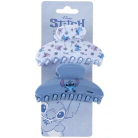 Stitch kék kislány 2 db-os hajcsat szett