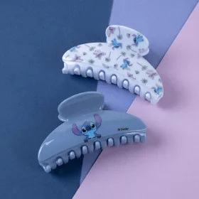 Stitch kék kislány 2 db-os hajcsat szett