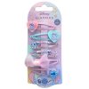Stitch rózsaszín-kék kislány hajcsat 6 db-os