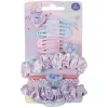 Stitch csillogó hajgumi+csat kislány szett