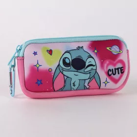 Stitch rózsaszín-kék kislány szett