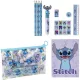 Stitch kék tolltartó szett