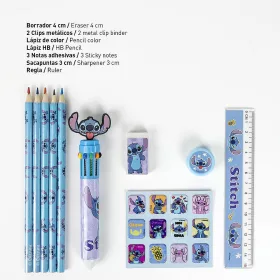 Stitch kék tolltartó szett
