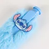 Stitch  világoskék prémes toll