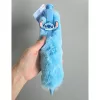 Stitch  világoskék prémes toll