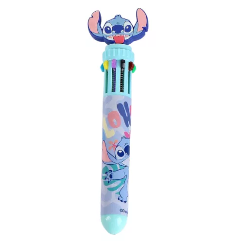Stitch kék színes toll