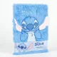 Stitch kék plüss füzet