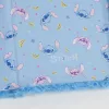 Stitch kék plüss füzet