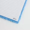 Stitch kék plüss füzet