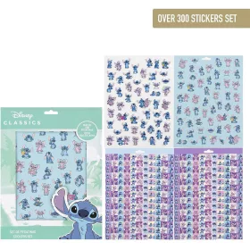 Stitch csillogó matrica