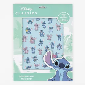 Stitch csillogó matrica