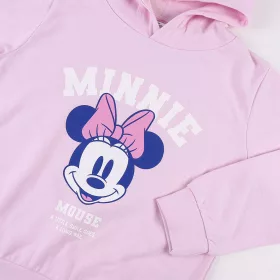 Minnie egér rózsaszín kislány belül  bolyhos pulóver