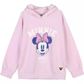 Minnie egér rózsaszín kislány belül  bolyhos pulóver