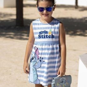 Stitch csíkos lány ruha