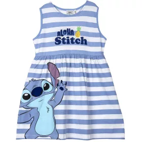 Stitch csíkos lány ruha