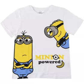 Minyon fehér fiú póló