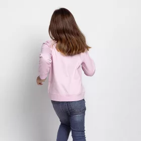 Minnie egér rózsaszín kislány belül bolyhos pulóver