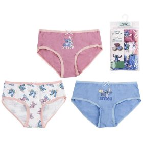 Stitch mályva-kék 3 db-os kislány bugyi szett