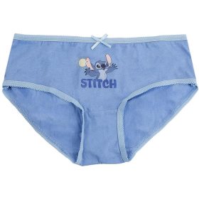 Stitch mályva-kék 3 db-os kislány bugyi szett