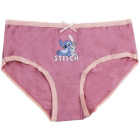 Stitch mályva-kék 3 db-os kislány bugyi szett