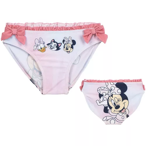 Minnie egér rózsaszín-lila kislány fürdőbugyi
