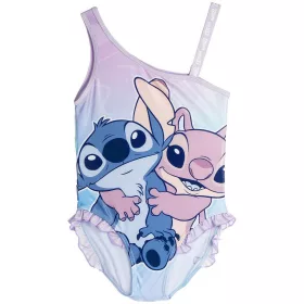 Stitch lila-kék kislány fürdőruha