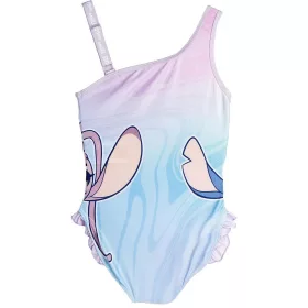 Stitch lila-kék kislány fürdőruha