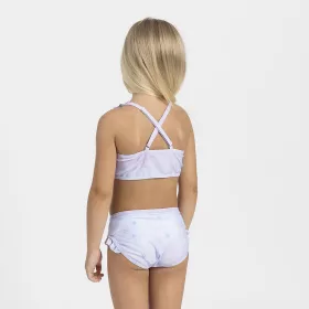 Jégvarázs Elsa rózsaszín kislány bikini