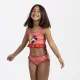 Minnie egér csíkos-piros kislány bikini