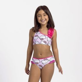 Hello Kitty rózsaszín kislány bikini