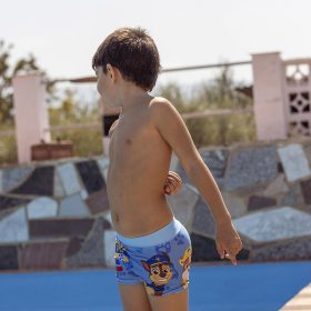 Mancs őrjárat kék kisfiú fürdőnadrág