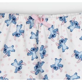 Stitch rózsaszín-fehér lány pizsama