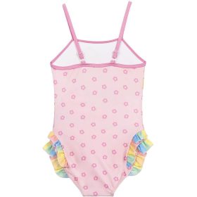 Mancs őrjárat Skye rózsaszín kislány fürdőruha