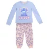 Stitch kék-rózsaszín lány pizsama