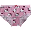 Hello Kitty rózsaszín-piros kislány 3 db-os bugyi szett