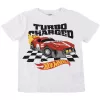 Hot Wheels fehér fiú póló